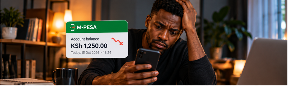Why Your M-PESA Balance Disappears by Mid-Month and How to Regain Control